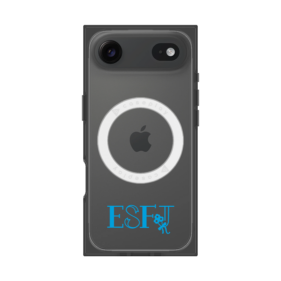 プレミアムスクエアケース with MagSafe［ オリジナル - ESFJ 領事 - アルファベット ］