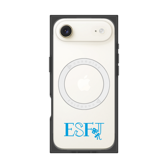 プレミアムスクエアケース with MagSafe［ オリジナル - ESFJ 領事 - アルファベット ］