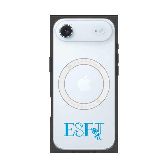 プレミアムスクエアケース with MagSafe［ オリジナル - ESFJ 領事 - アルファベット ］