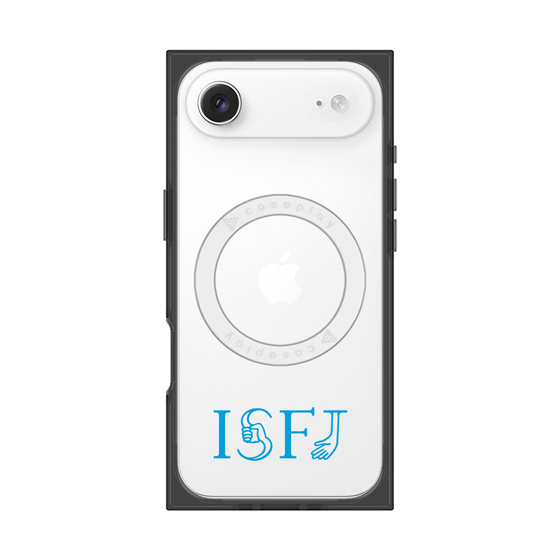プレミアムスクエアケース with MagSafe［ オリジナル - ISFJ 擁護者 - アルファベット ］