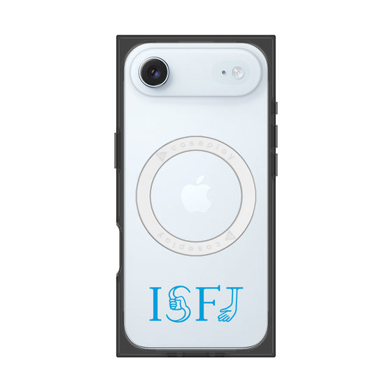 プレミアムスクエアケース with MagSafe［ オリジナル - ISFJ 擁護者 - アルファベット ］