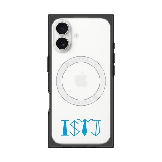 プレミアムスクエアケース with MagSafe［ オリジナル - ISTJ 管理者 - アルファベット ］