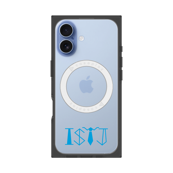 プレミアムスクエアケース with MagSafe［ オリジナル - ISTJ 管理者 - アルファベット ］