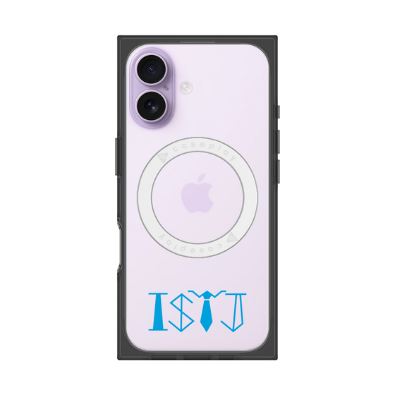 プレミアムスクエアケース with MagSafe［ オリジナル - ISTJ 管理者 - アルファベット ］