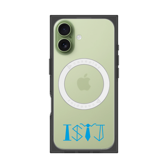 プレミアムスクエアケース with MagSafe［ オリジナル - ISTJ 管理者 - アルファベット ］