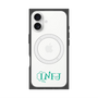 プレミアムスクエアケース with MagSafe［ オリジナル - INFJ 提唱者 - アルファベット ］