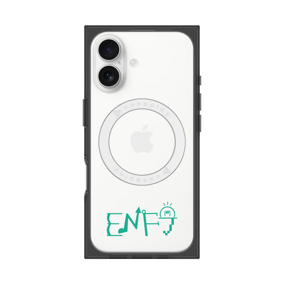 プレミアムスクエアケース with MagSafe［ オリジナル - ENFJ 主人公 - アルファベット ］