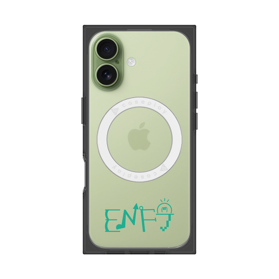 プレミアムスクエアケース with MagSafe［ オリジナル - ENFJ 主人公 - アルファベット ］