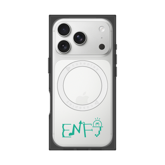 プレミアムスクエアケース with MagSafe［ オリジナル - ENFJ 主人公 - アルファベット ］