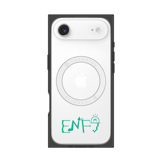 プレミアムスクエアケース with MagSafe［ オリジナル - ENFJ 主人公 - アルファベット ］