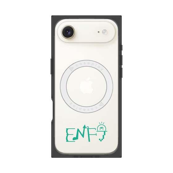 プレミアムスクエアケース with MagSafe［ オリジナル - ENFJ 主人公 - アルファベット ］