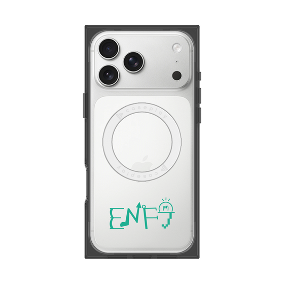 プレミアムスクエアケース with MagSafe［ オリジナル - ENFJ 主人公 - アルファベット ］