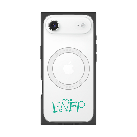 プレミアムスクエアケース with MagSafe［ オリジナル - ENFP 運動家 - アルファベット ］