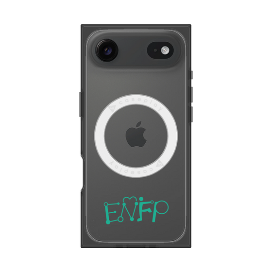 プレミアムスクエアケース with MagSafe［ オリジナル - ENFP 運動家 - アルファベット ］