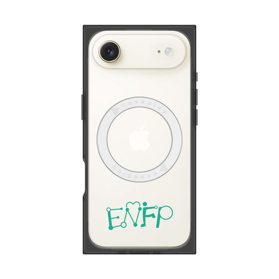 プレミアムスクエアケース with MagSafe［ オリジナル - ENFP 運動家 - アルファベット ］