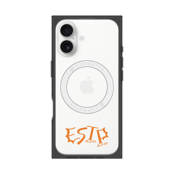 プレミアムスクエアケース with MagSafe［ オリジナル - ESTP 起業家 - アルファベット ］