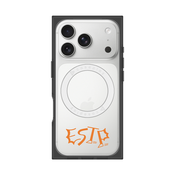 プレミアムスクエアケース with MagSafe［ オリジナル - ESTP 起業家 - アルファベット ］