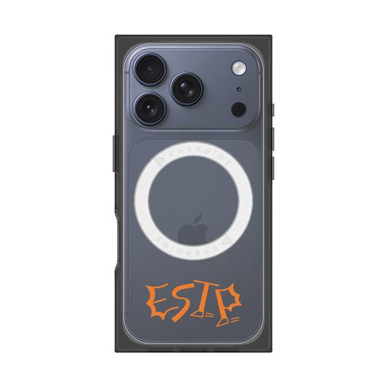 プレミアムスクエアケース with MagSafe［ オリジナル - ESTP 起業家 - アルファベット ］