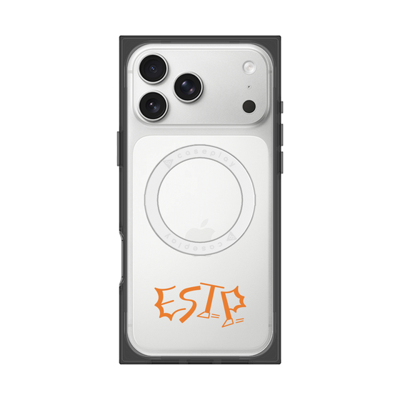 プレミアムスクエアケース with MagSafe［ オリジナル - ESTP 起業家 - アルファベット ］