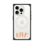 プレミアムスクエアケース with MagSafe［ オリジナル - ESFP エンターテイナー - アルファベット ］