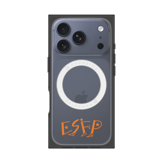 プレミアムスクエアケース with MagSafe［ オリジナル - ESFP エンターテイナー - アルファベット ］