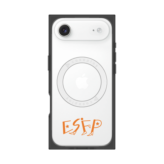 プレミアムスクエアケース with MagSafe［ オリジナル - ESFP エンターテイナー - アルファベット ］