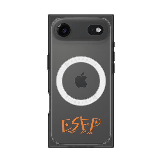 プレミアムスクエアケース with MagSafe［ オリジナル - ESFP エンターテイナー - アルファベット ］