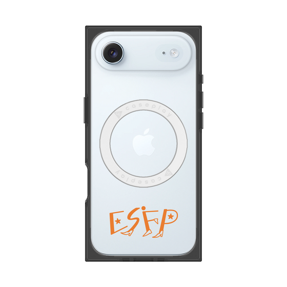 プレミアムスクエアケース with MagSafe［ オリジナル - ESFP エンターテイナー - アルファベット ］