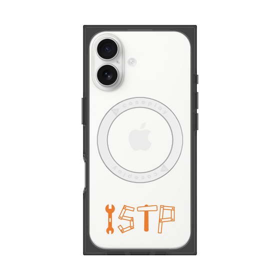 プレミアムスクエアケース with MagSafe［ オリジナル - ISTP 巨匠 - アルファベット ］