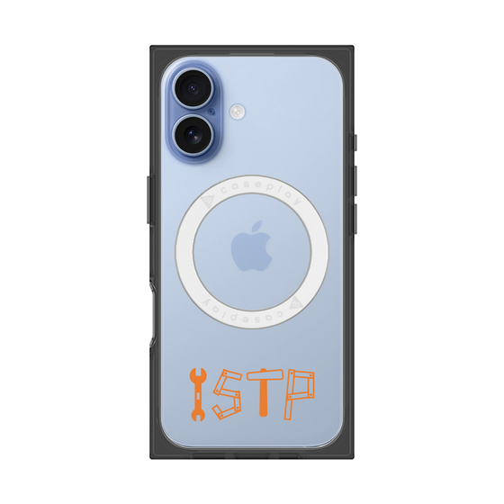 プレミアムスクエアケース with MagSafe［ オリジナル - ISTP 巨匠 - アルファベット ］