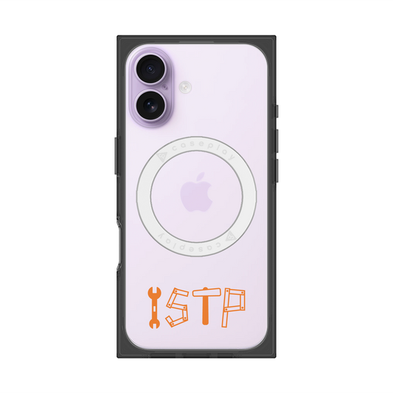 プレミアムスクエアケース with MagSafe［ オリジナル - ISTP 巨匠 - アルファベット ］
