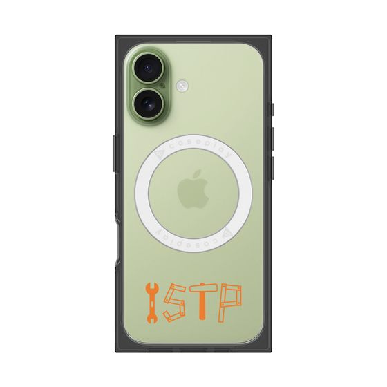 プレミアムスクエアケース with MagSafe［ オリジナル - ISTP 巨匠 - アルファベット ］