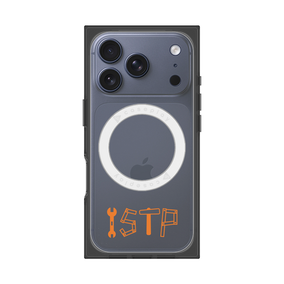 プレミアムスクエアケース with MagSafe［ オリジナル - ISTP 巨匠 - アルファベット ］