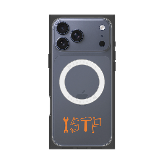 プレミアムスクエアケース with MagSafe［ オリジナル - ISTP 巨匠 - アルファベット ］