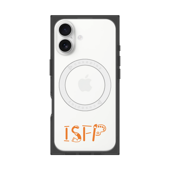 プレミアムスクエアケース with MagSafe［ オリジナル - ISFP 冒険家 - アルファベット ］
