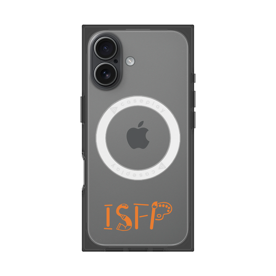 プレミアムスクエアケース with MagSafe［ オリジナル - ISFP 冒険家 - アルファベット ］