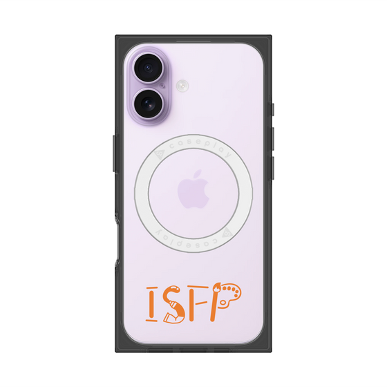 プレミアムスクエアケース with MagSafe［ オリジナル - ISFP 冒険家 - アルファベット ］