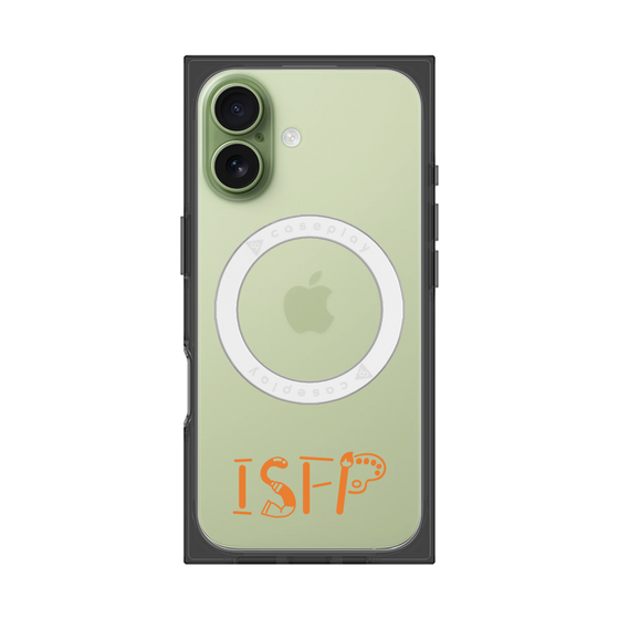 プレミアムスクエアケース with MagSafe［ オリジナル - ISFP 冒険家 - アルファベット ］