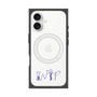 プレミアムスクエアケース with MagSafe［ オリジナル - INTP 論理学者 - アルファベット ］