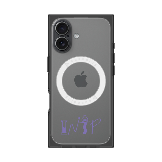 プレミアムスクエアケース with MagSafe［ オリジナル - INTP 論理学者 - アルファベット ］