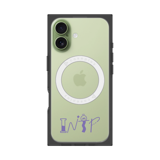 プレミアムスクエアケース with MagSafe［ オリジナル - INTP 論理学者 - アルファベット ］