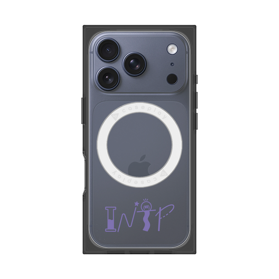 プレミアムスクエアケース with MagSafe［ オリジナル - INTP 論理学者 - アルファベット ］