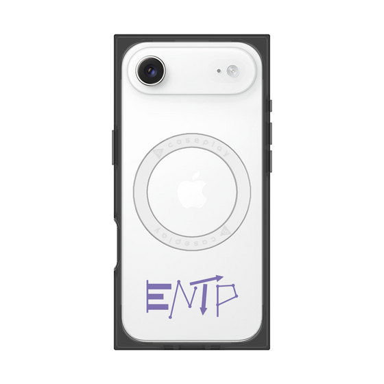 プレミアムスクエアケース with MagSafe［ オリジナル - ENTP 討論者 - アルファベット ］