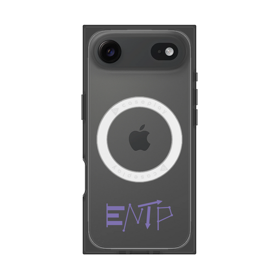 プレミアムスクエアケース with MagSafe［ オリジナル - ENTP 討論者 - アルファベット ］