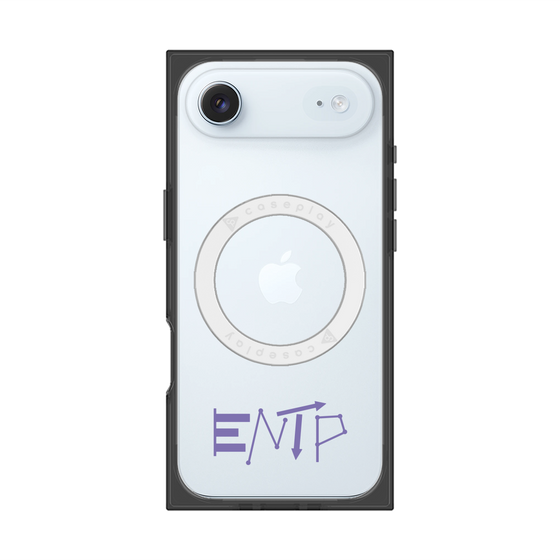 プレミアムスクエアケース with MagSafe［ オリジナル - ENTP 討論者 - アルファベット ］