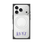 プレミアムスクエアケース with MagSafe［ オリジナル - INTJ 建築家 - アルファベット ］