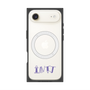プレミアムスクエアケース with MagSafe［ オリジナル - INTJ 建築家 - アルファベット ］