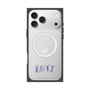 プレミアムスクエアケース with MagSafe［ オリジナル - INTJ 建築家 - アルファベット ］