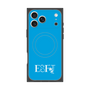 プレミアムスクエアケース with MagSafe［ オリジナル - ESFJ 領事 - アルファベット - ブルー ］