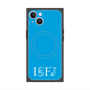 プレミアムスクエアケース with MagSafe［ オリジナル - ISFJ 擁護者 - アルファベット - ブルー ］